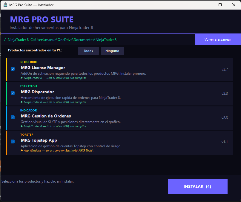 MRG Installer v1.0